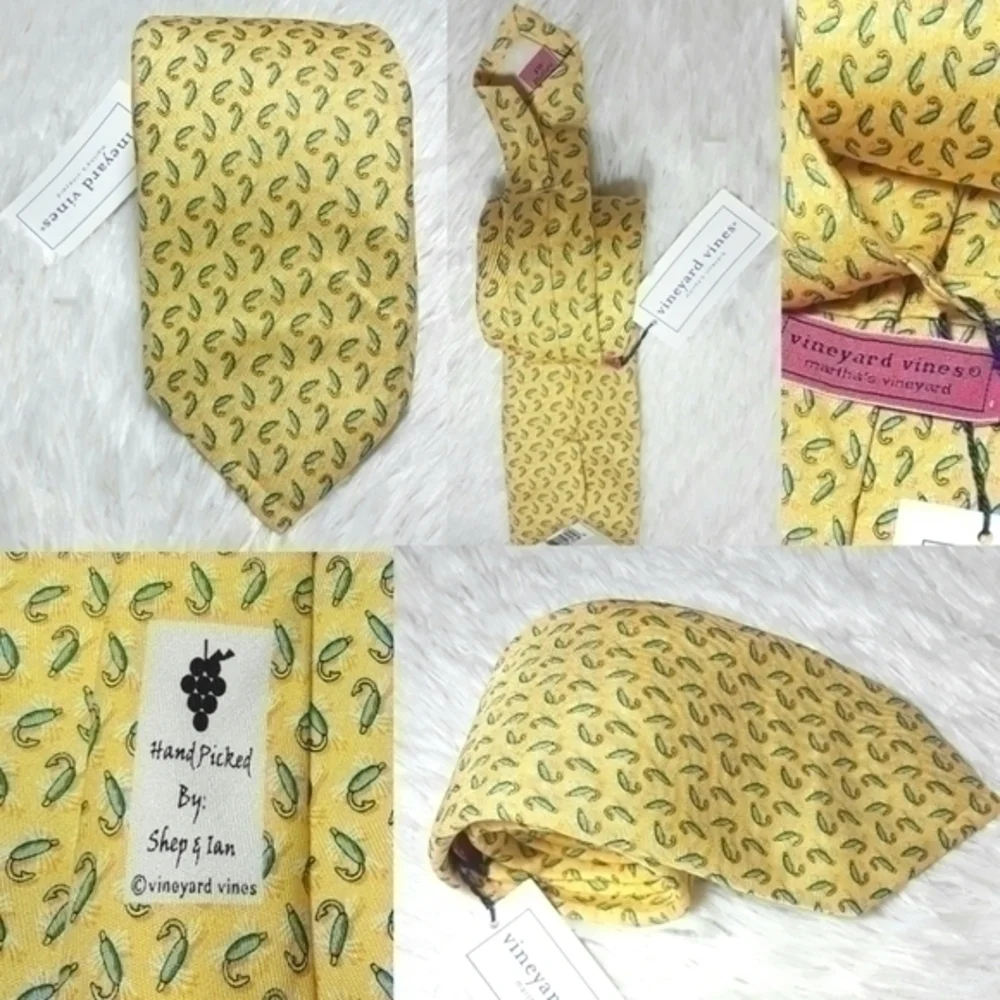 Vineyard Vines Flies Silk Neck Tie